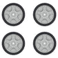 Qty. 4: Lawn Mower Drive Wheel Fits Husqvarna Replaces 193912X460