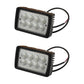 TL3030 Qty 2: Rectangle LED Flood Work Lamp Fits Tiger