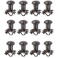 VLD1505 Qty 12: Aluminum Steering Wheel Spinner Fits Vapormatic