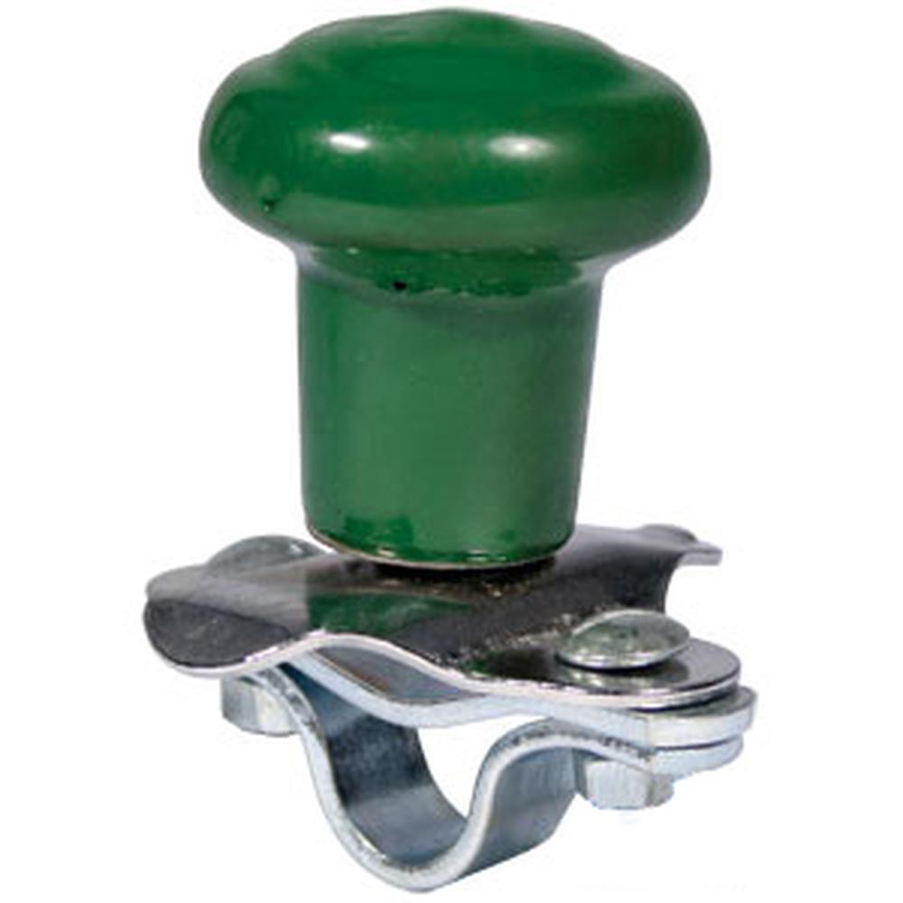 WSV121G Universal Farm & Lawn Tractor Green Vinyl Steering Wheel Spinner