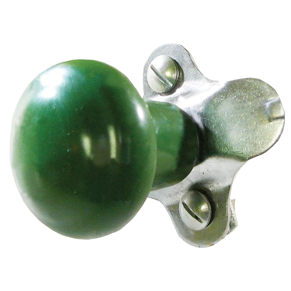 WSV121G Universal Farm & Lawn Tractor Green Vinyl Steering Wheel Spinner