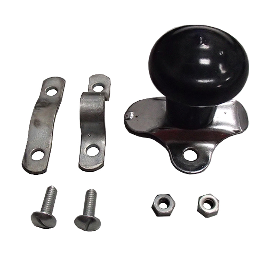 R3276 Steering Wheel Spinner - Black Fits Massey Ferguson