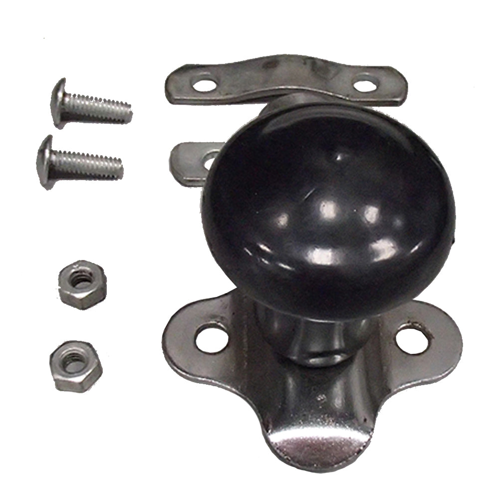 R3276 Steering Wheel Spinner - Black Fits Massey Ferguson