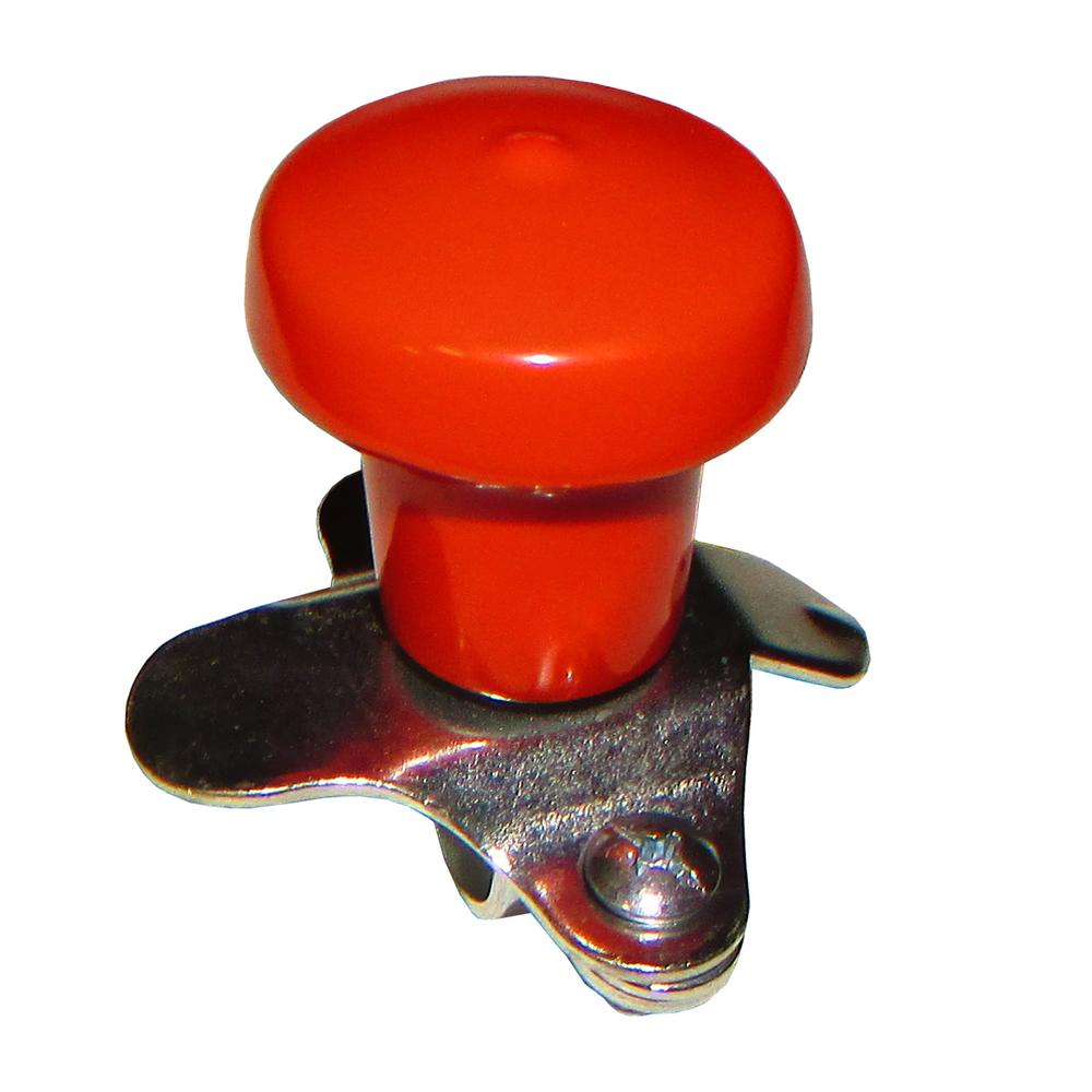 Orange Tractor Steering Wheel  Suicide Knob Handle Grip WSV125 OR Vinyl