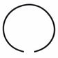 Z17601 Black Rubber Overflow Tubing - 5/16 x 3 Ft