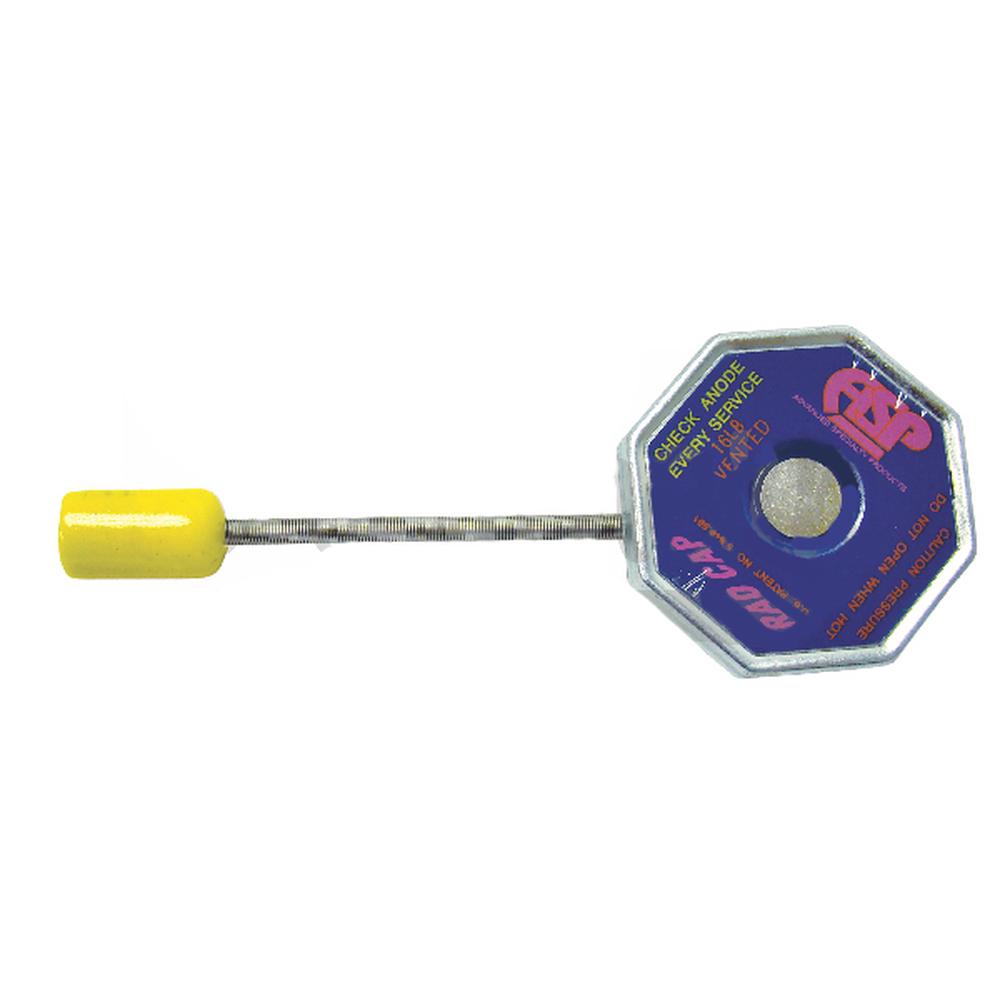 Z17700-NOR-AIC Radiator Cap - 16 Lb PSI Automotive Cap With Sacrificial Anode