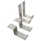 Z21265 Aluminum Mounting Kit For Downflow Muscle Car Radiators
