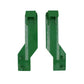 ZJ.09840 Loader Quick Tach Weld on Bracket Set Fits John Deere 200cx 200x 210