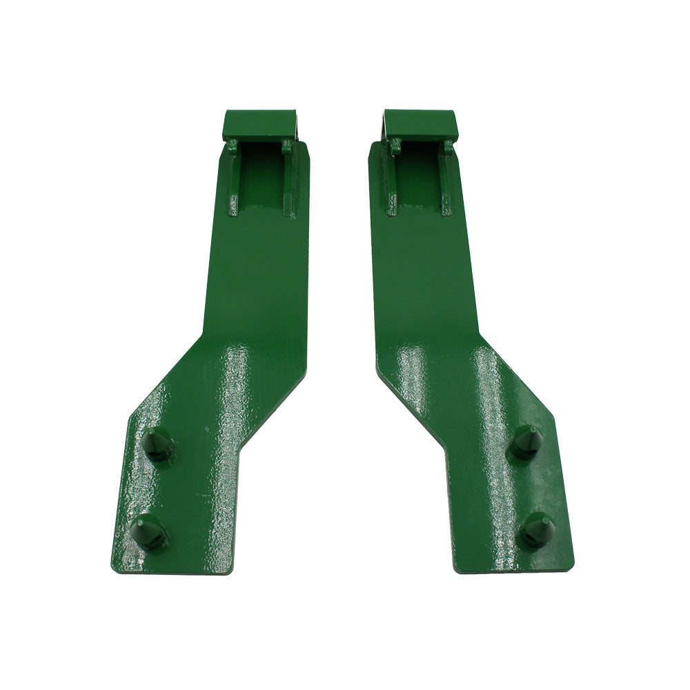 ZJ.09840 Loader Quick Tach Weld on Bracket Set Fits John Deere 200cx 200x 210