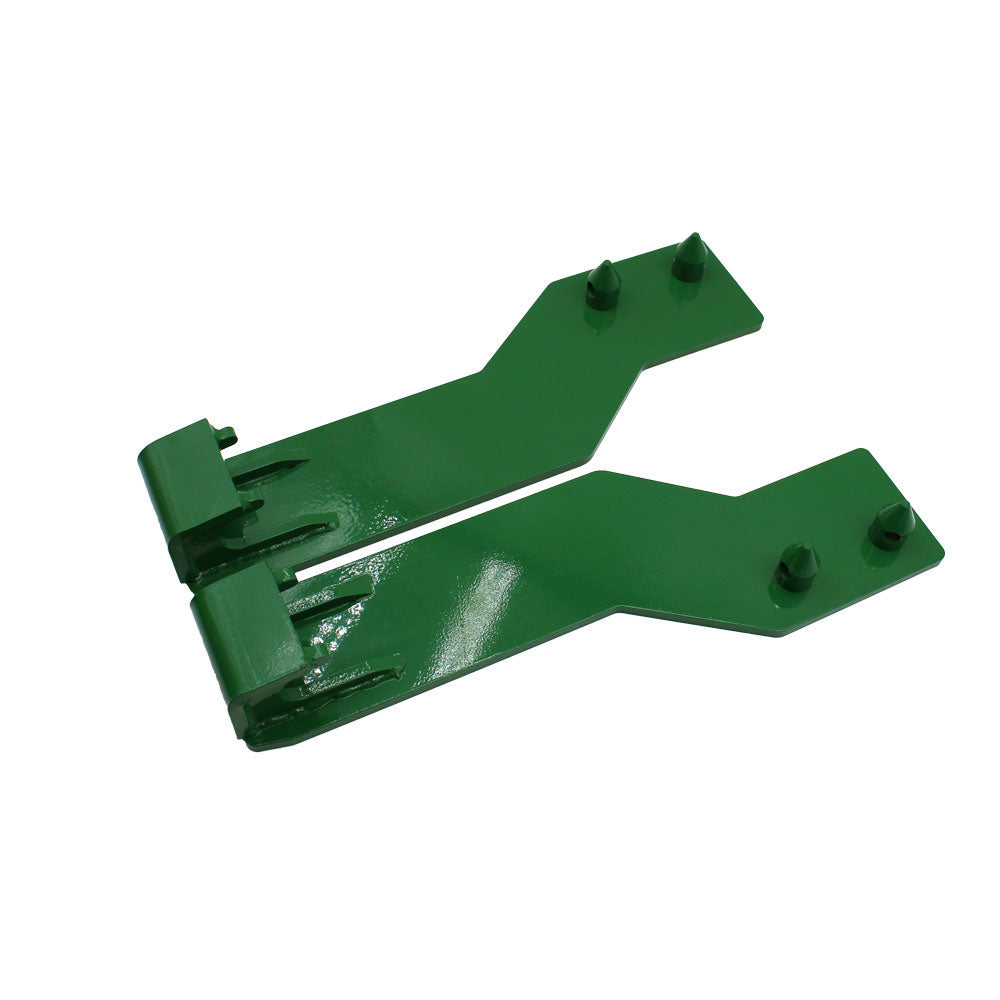 ZJ.09840 Loader Quick Tach Weld on Bracket Set Fits John Deere 200cx 200x 210