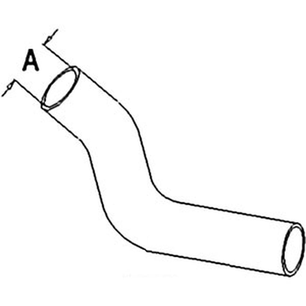 102764A-AIC Lower Radiator Hose