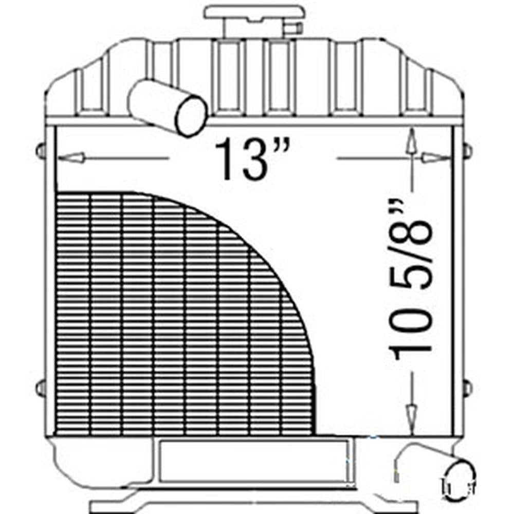 15553-72060-AIC Radiator