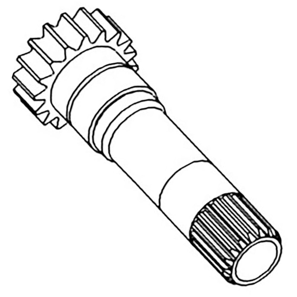 1677740M1-AIC Trans Input Shaft