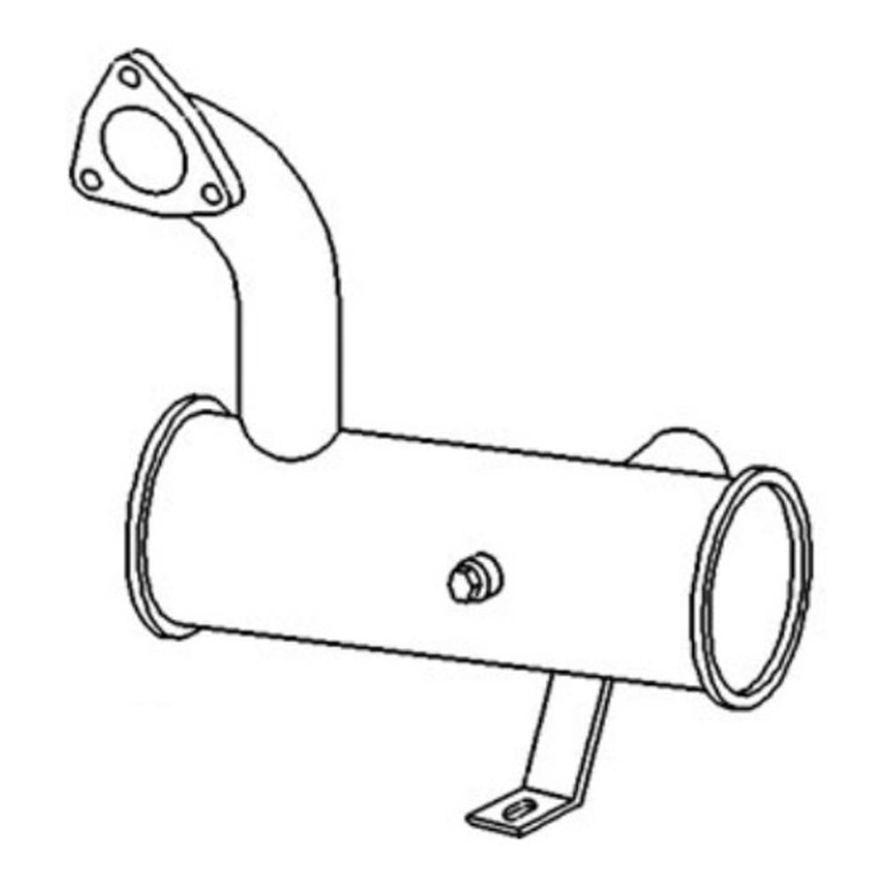 1694965M1-AIC Vertical Muffler Assembly