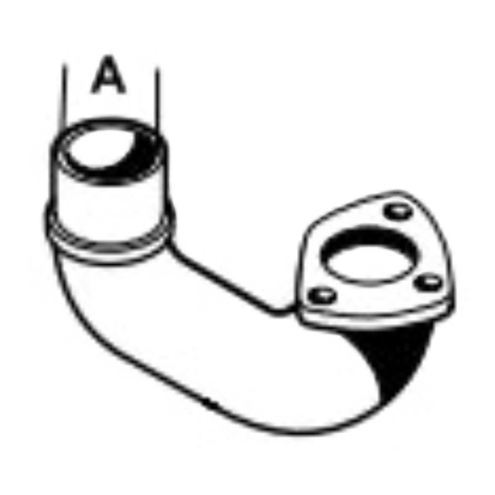 181866M2-AIC Exhaust Elbow