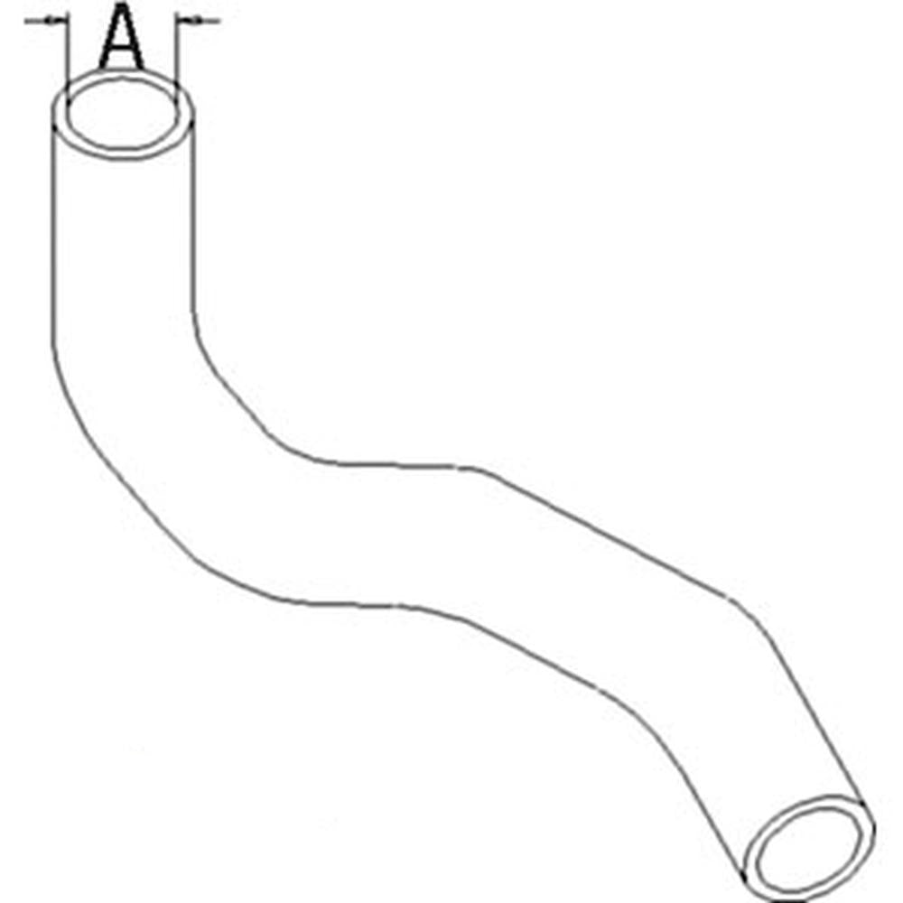 187554M1-AIC Lower Radiator Hose