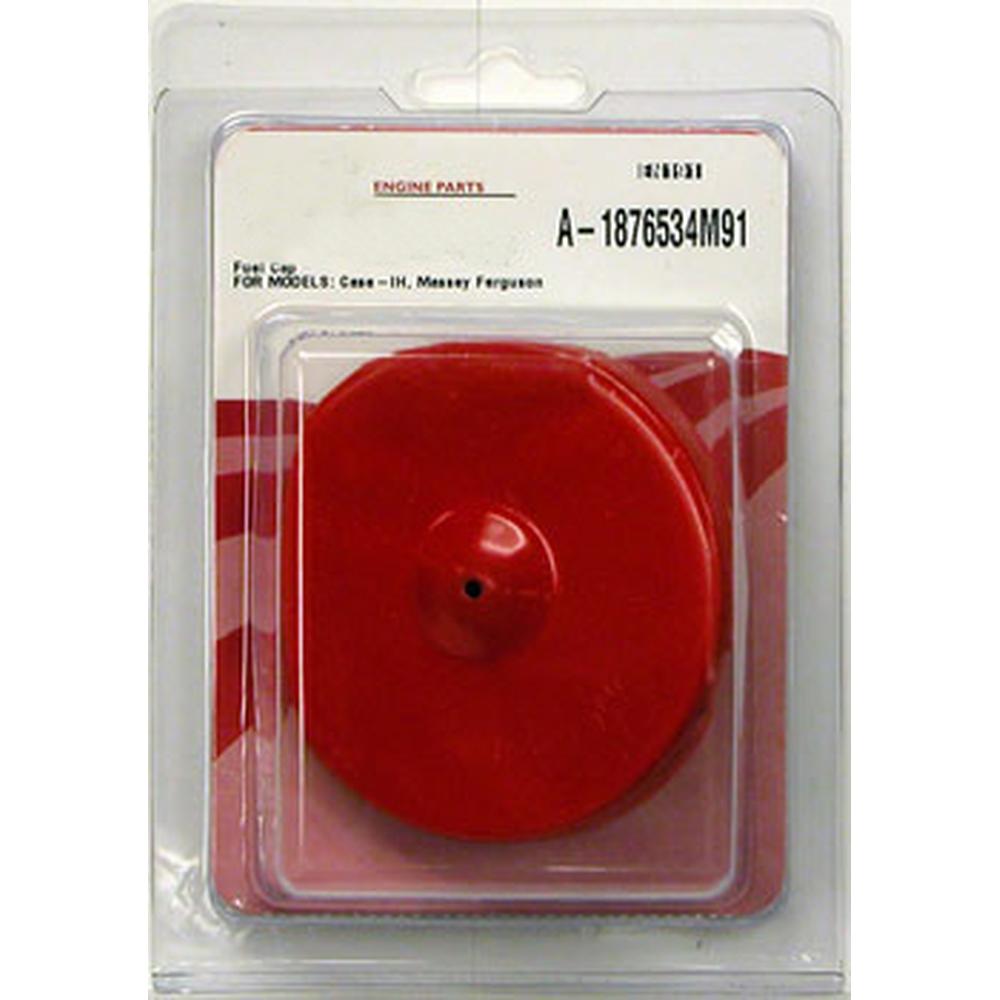 1876534M91-RED-AIC Red Fuel Cap with Vent Hole