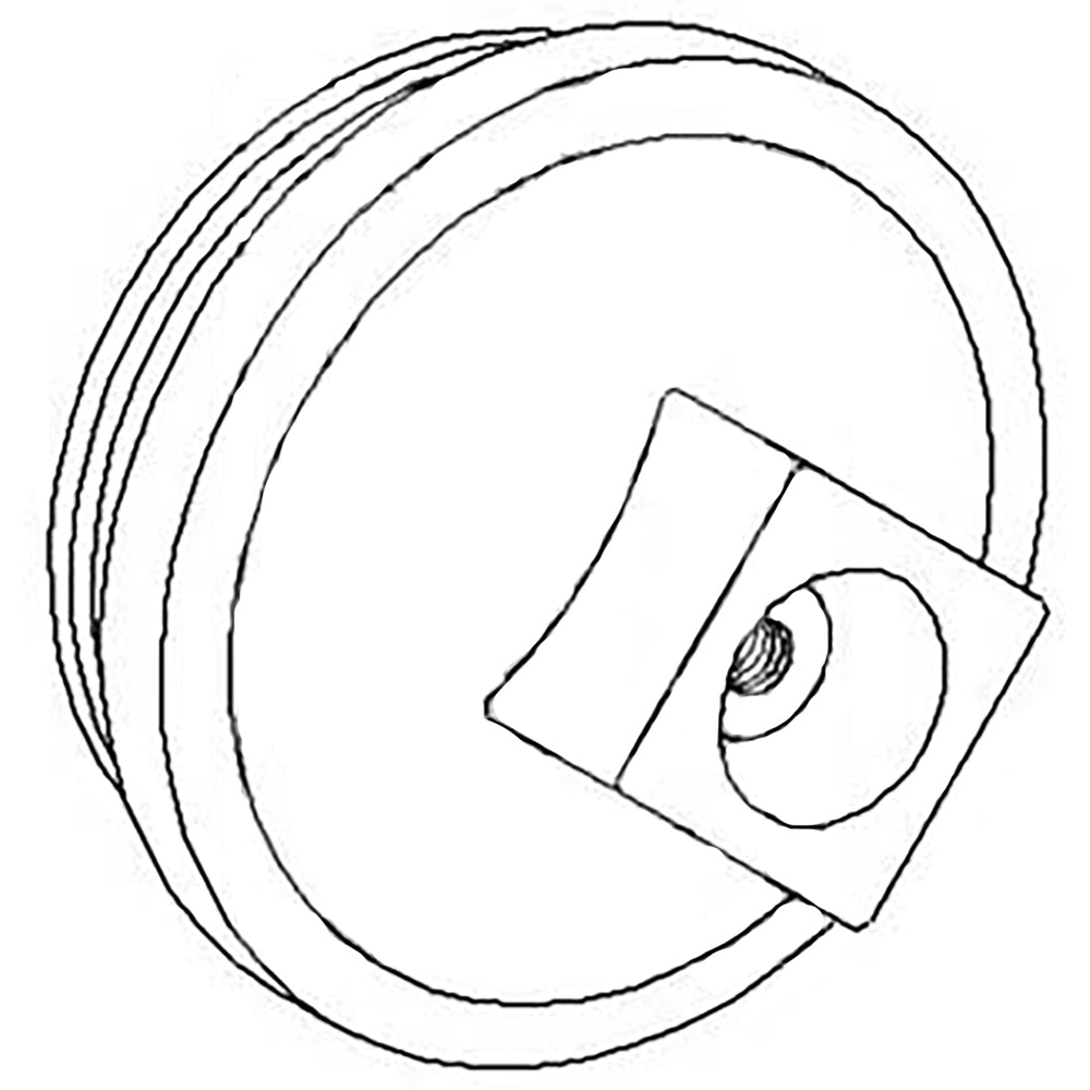 191495M1-AIC Threaded Hub Cap