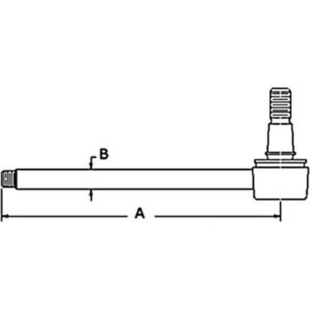 3443036M91-AIC P/S Cylinder Piston Rod