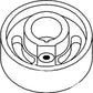 350805R2-AIC Brake Drum