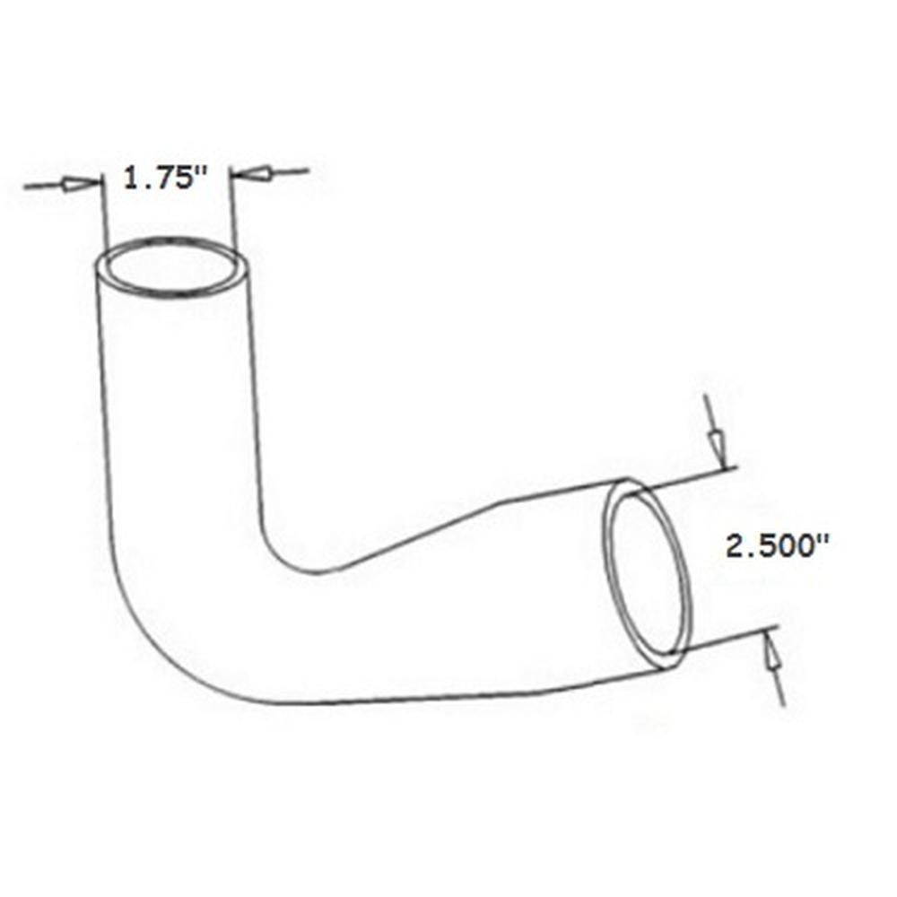 369094R1-AIC Top Radiator Hose