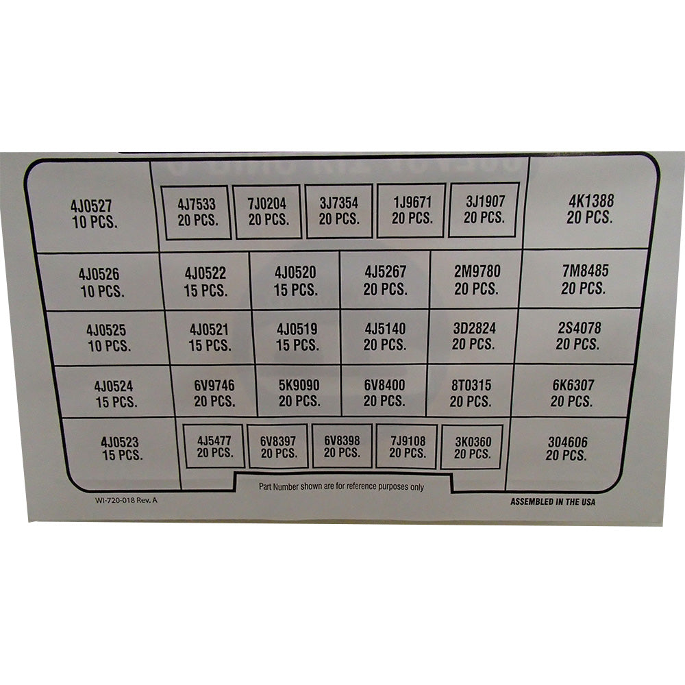 4C4782-AIC Nitrile 90 O-Ring Kit
