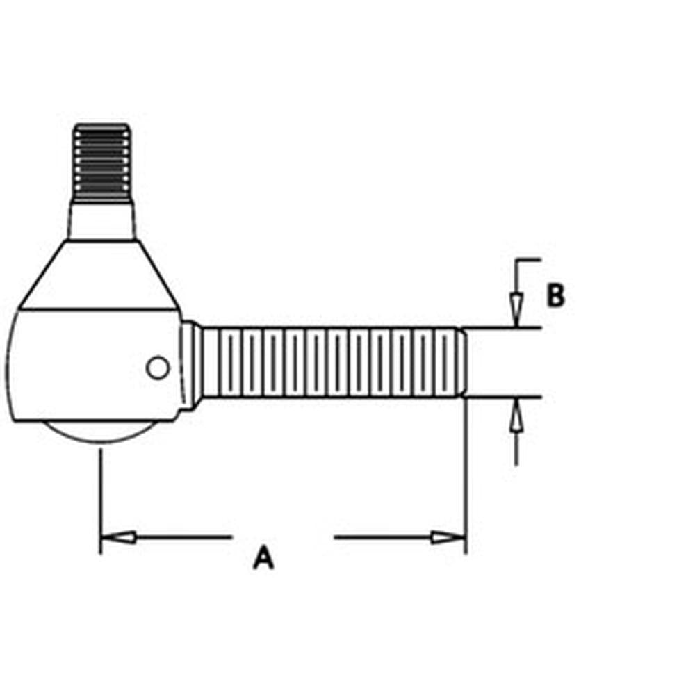 70256151-AIC Male Tie Rod