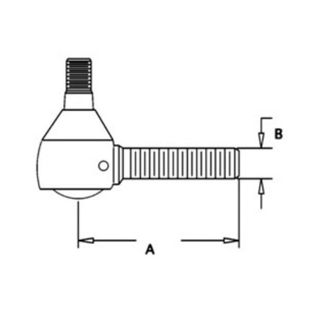 70256151-AIC Male Tie Rod