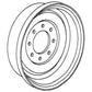 86533415-AIC Brake Drum