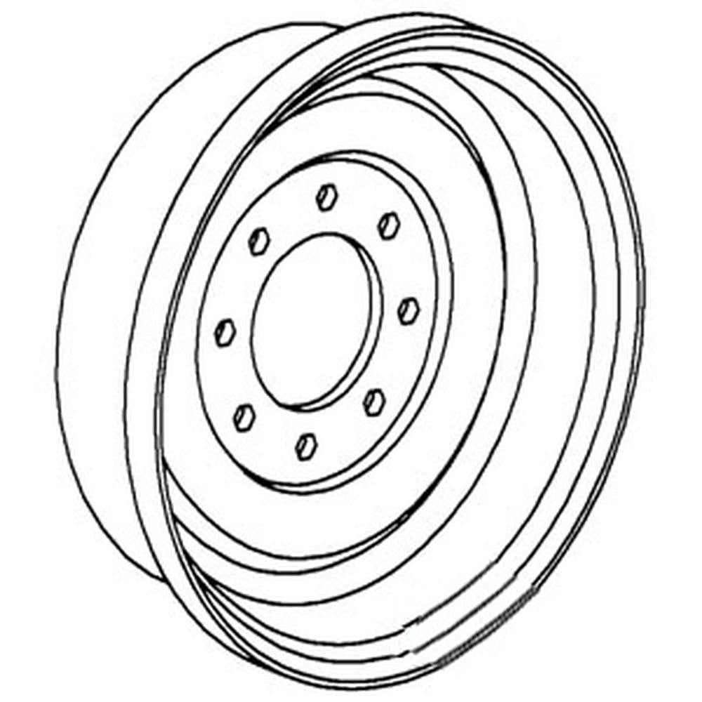 86533415-AIC Brake Drum