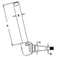 897457M96-AIC Left Hand Spindle