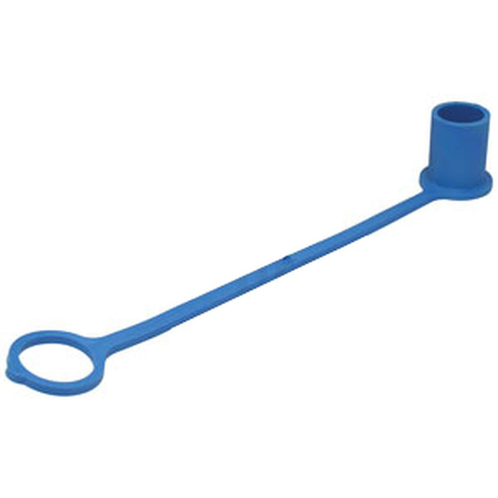 A-5209-4M-BU-P-AI-AIC (10) Blue Dust Caps, 1/2"
