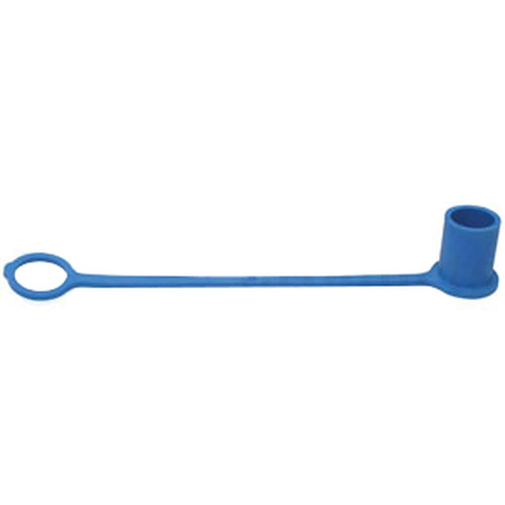 A-5209-4M-BU-P-AI-AIC (10) Blue Dust Caps, 1/2"
