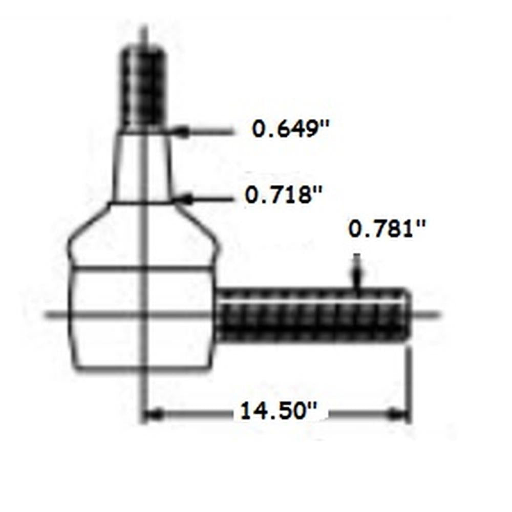 AL39024-AIC Outer Tie Rod