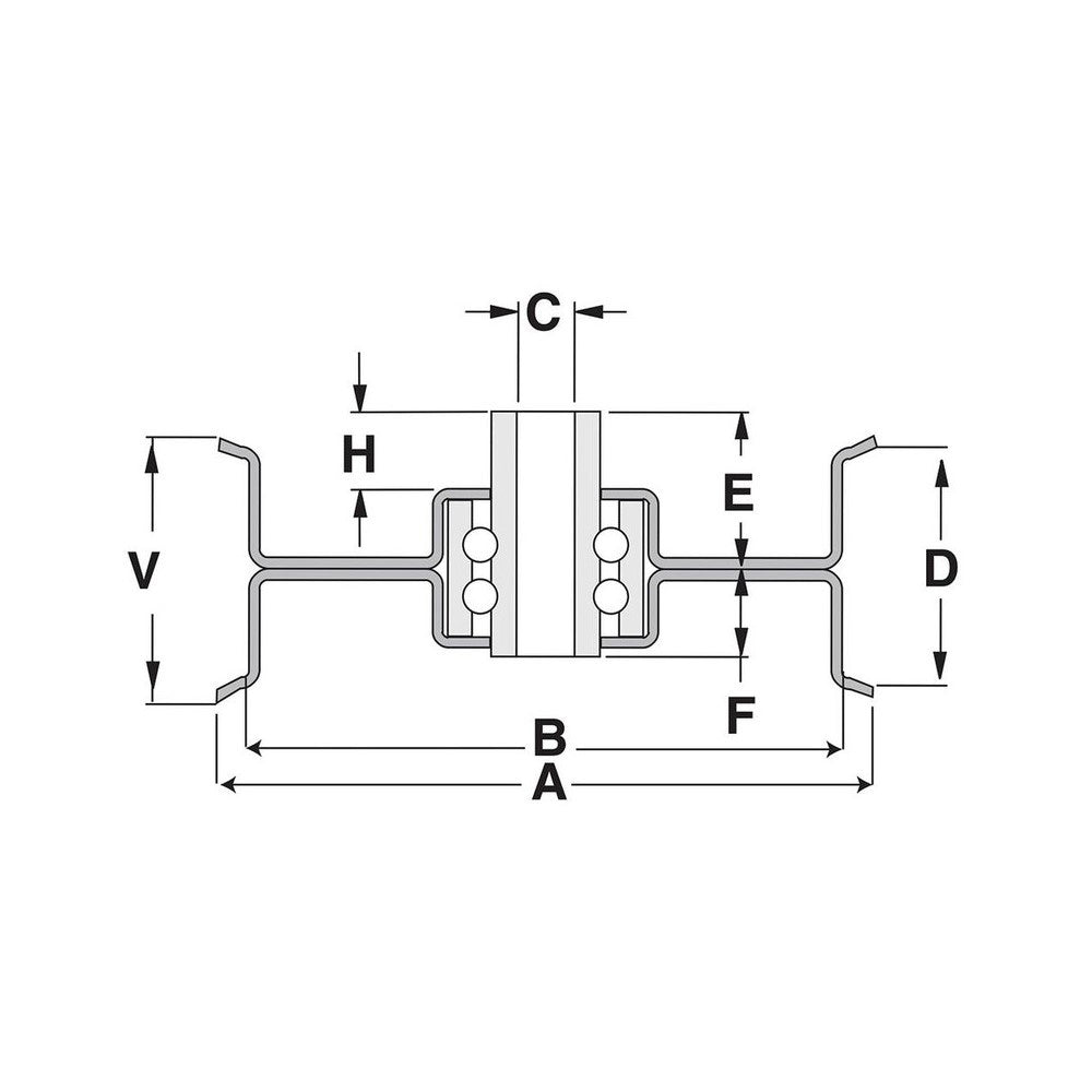 AM138079-AIC Flat Plastic Idler Pulley