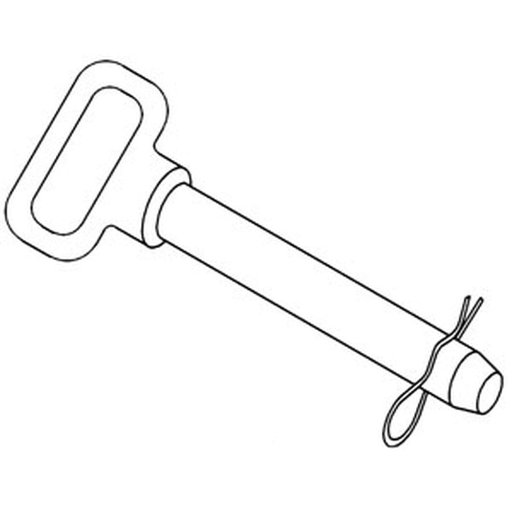 B504050-AIC Red Handle Hitch Pin