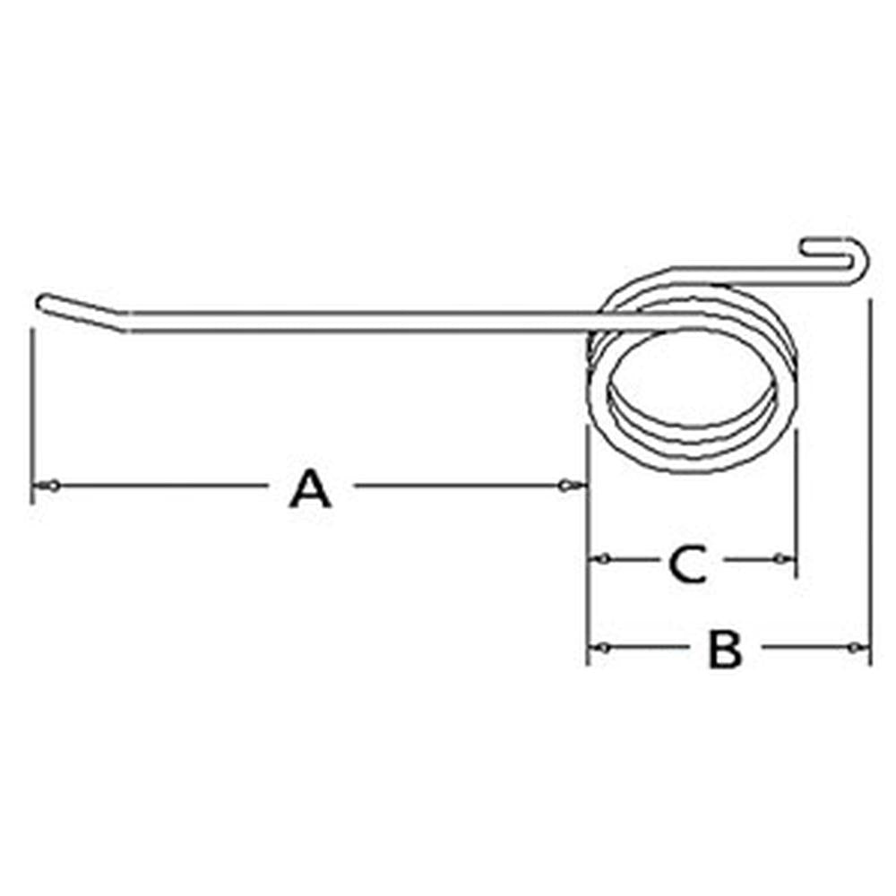 BHT90-0038-AIC Rake Tooth