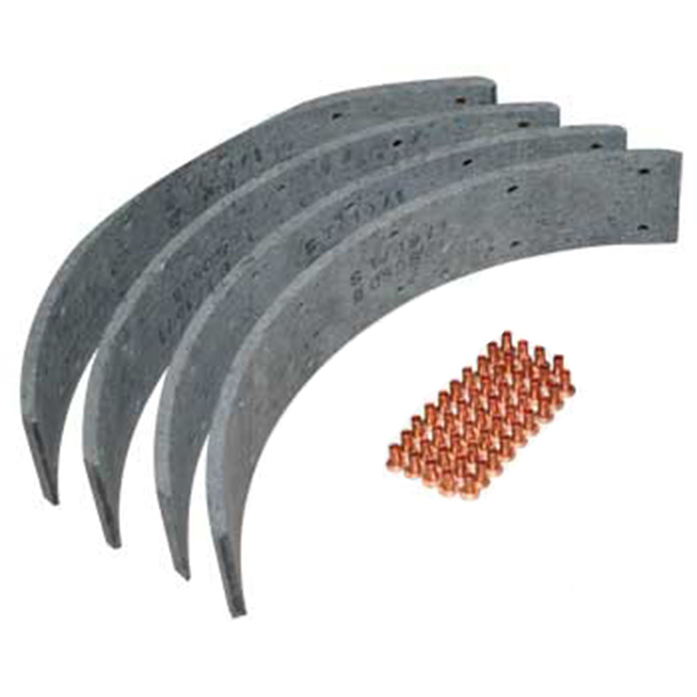 BRL40-0029-AIC 4-pc Brake Shoe Lining Set