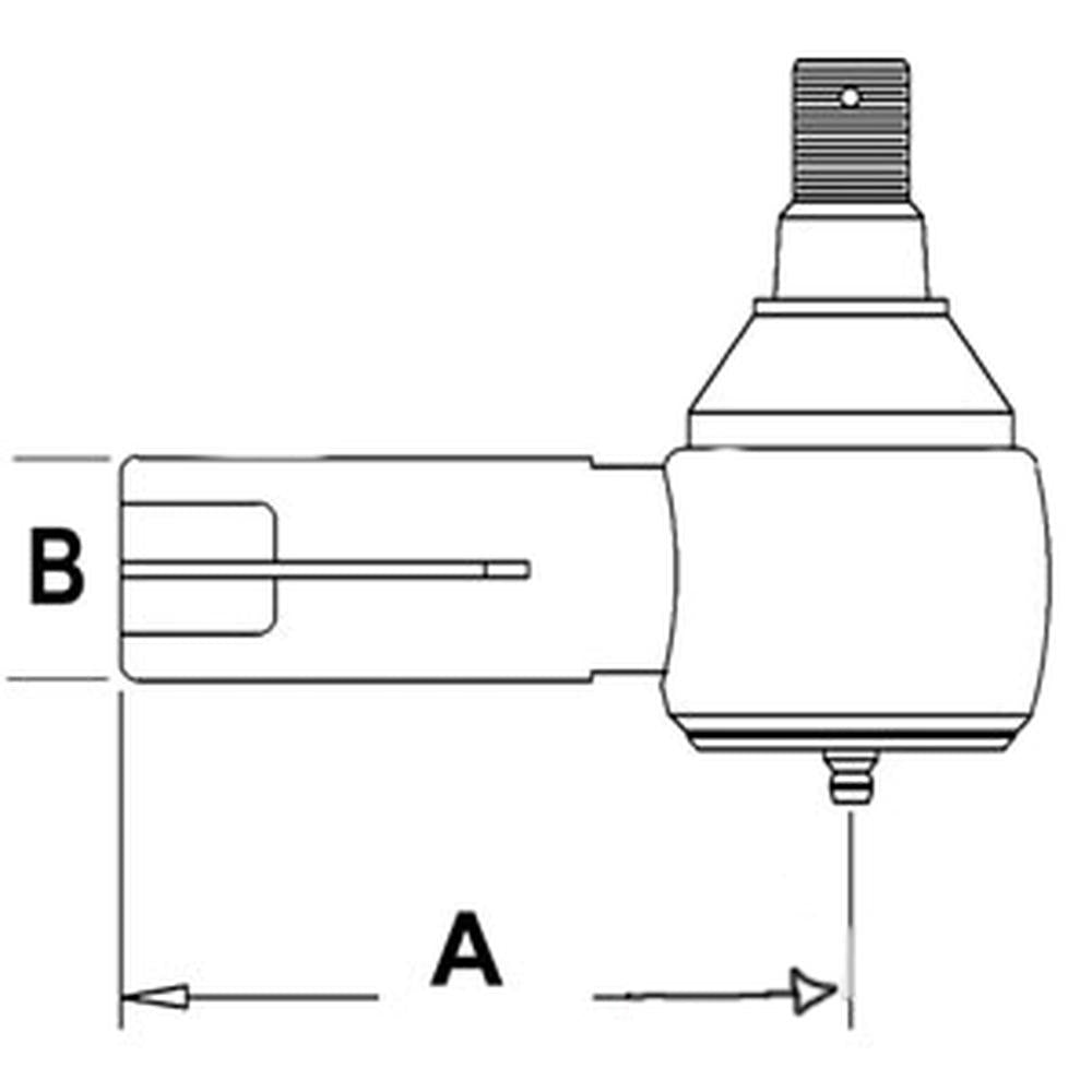 C7NN3289E-AIC Right Hand Outer Tie Rod
