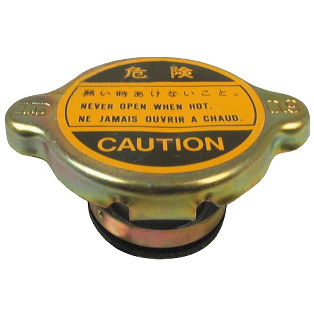 CSC20-0028-AIC Radiator Cap (Yellow Caution Sticker on Face.)