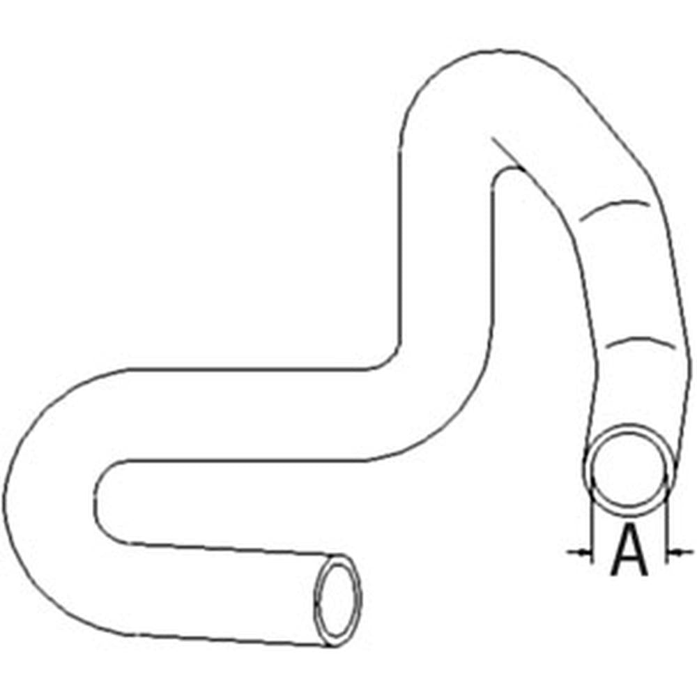 CSO90-0505-AIC Upper Radiator Hose