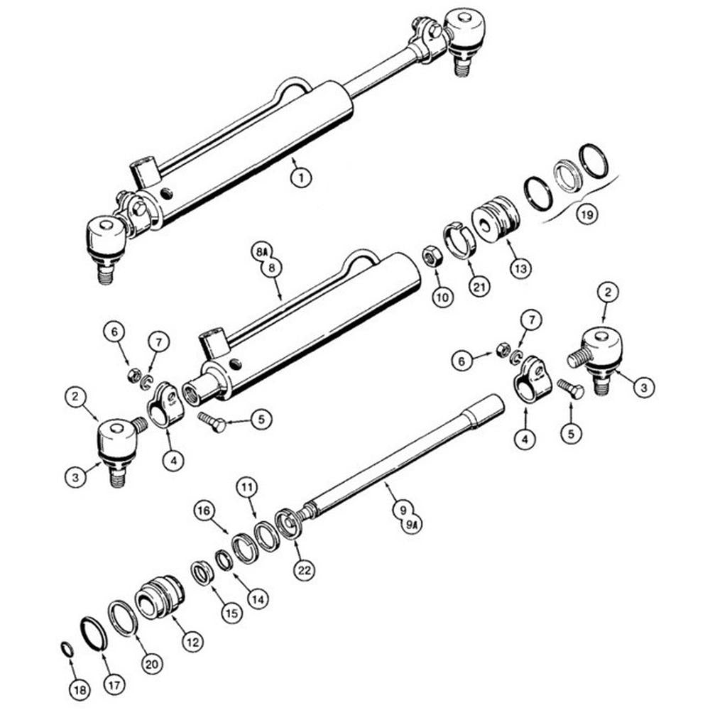 chi-ページ D92099-AIC Power Steering Cylinder