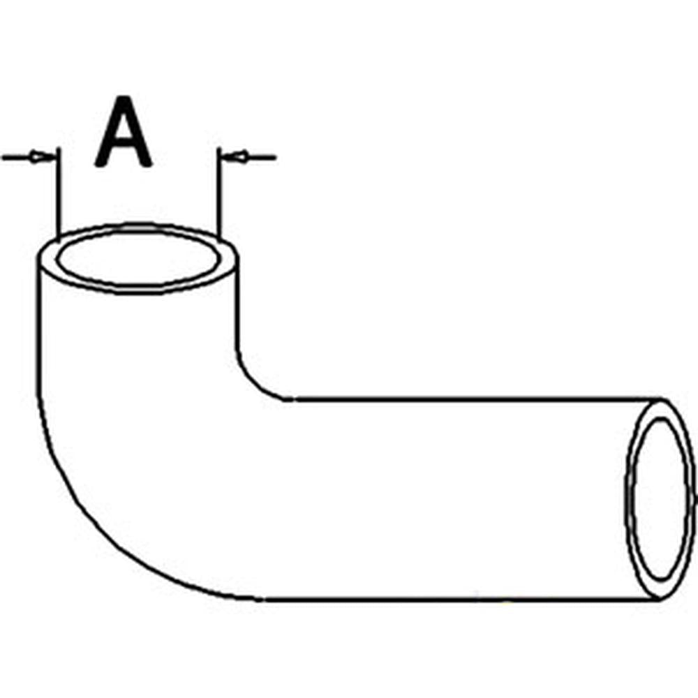 E1ADDN8333-AIC Radiator Inlet Hose