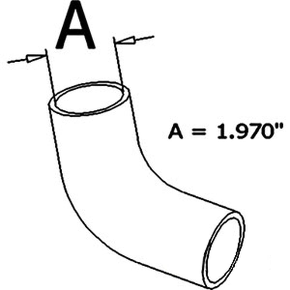 E7NN8286AA-AIC Lower Radiator Hose