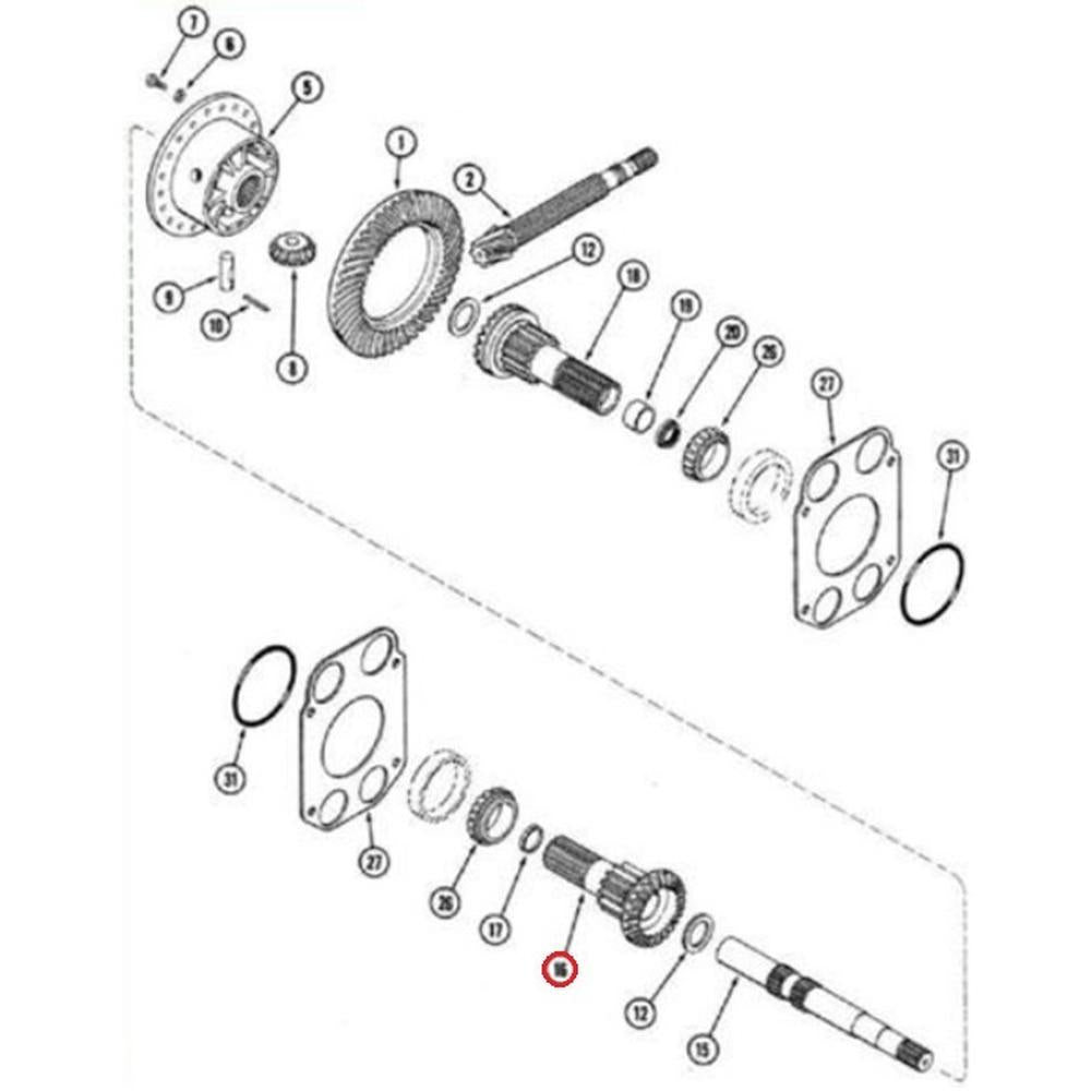 ENL80-0015-AIC Side Gear
