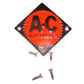 FRS90-0014-AIC Orange Steering Wheel Cap