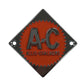 FRS90-0014-AIC Orange Steering Wheel Cap
