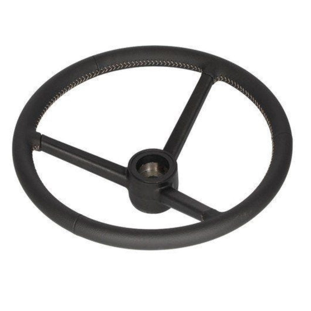 FRS90-0042-AIC Steering Wheel - Leather Wrapped - Black
