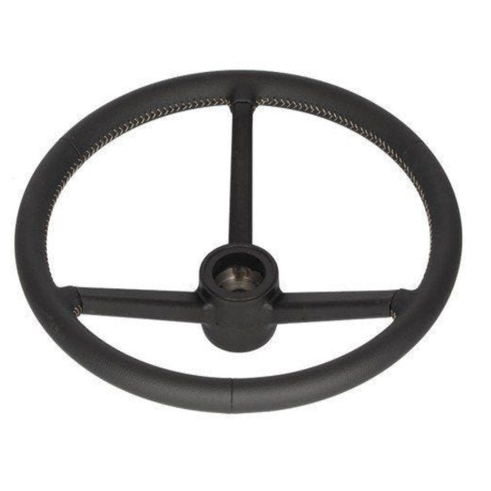 FRS90-0042-AIC Steering Wheel - Leather Wrapped - Black