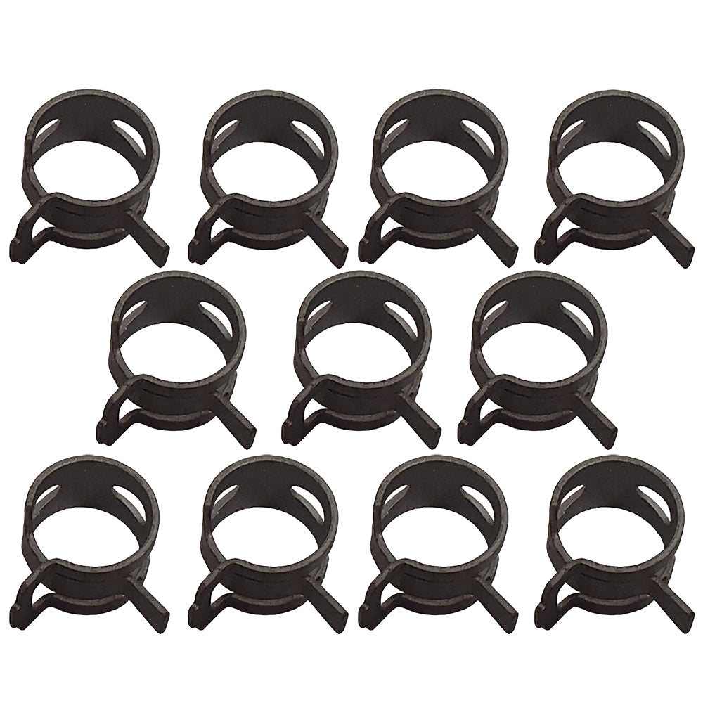 FSL90-0089_x10-AIC 1/4" Fuel Line Clamp, 10 Pack